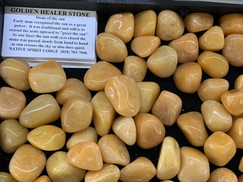 Golden Healer Stone Golden Healer Stone